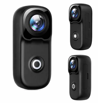 Produktbild von 4K Action Kamera mit Magnetbefestigung, WLAN Sportkamera, wasserdicht bis 10 m, für Vlog, Outdoor und Reisen