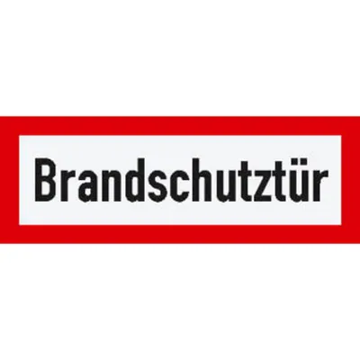 Immagine prodotto di keine Marke 090-2345-083 Schild "Brandschutztür"