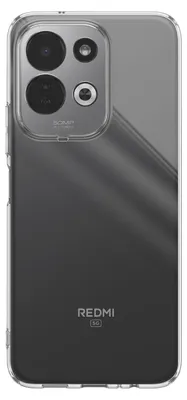 Immagine prodotto di Custodia in silicone flessibile per Xiaomi Redmi 17, trasparente, con protezione antiurto