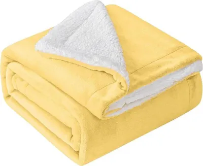 Produktbild von Warme Fleece-Decke aus Flanel für Innen- und Außenbereich