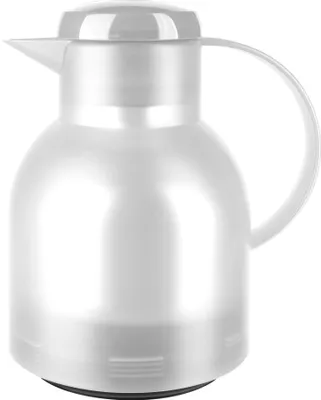 Produktbild von emsa Isolierkanne SAMBA 1 Liter Quick Press, Farbe transluzentes Weiß