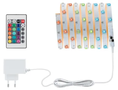 Produktbild von LED Stripe TIP 3m   8W 60lm/m 24 LEDs/m RGB 12VA