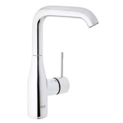 Productafbeelding van GROHE Essence, nieuwe wastafelmengkraan met één hendel, L-maat, zonder afvoerset