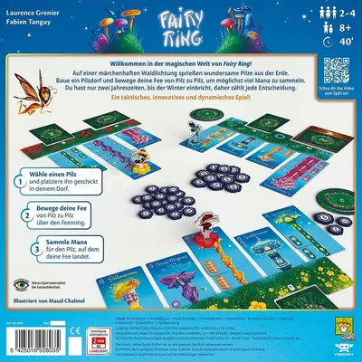 Zdjęcie produktu dla Repos Production Fairy Ring, Gra planszowa, Rodzina, 8 lat(a), 40 min