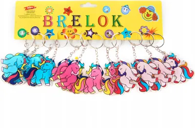 Zdjęcie produktu dla Brelok Jednorożec Zawieszka Do Kluczy Zestaw 12Szt