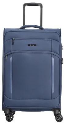 Produktbild von D&N Travel Line 9804 - 4-Rollen-Trolley M 68 cm erw. (dark blue)