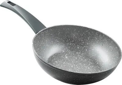 Productafbeelding van Wokpan, 24 cm, met antiaanbaklaag - grijs