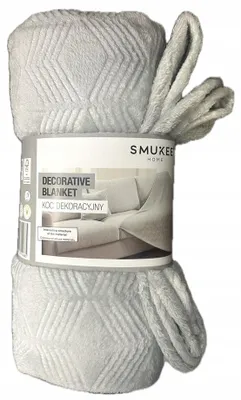 Produktbild von Smukee Kuscheldecke Dekokind 150x200cm Hellgrau
