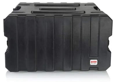 Obrázek produktu pro Gator G-PROR-6U-19, profesionální rackový kufr řady Pro, 6U, standardní audio rack, s kolečky