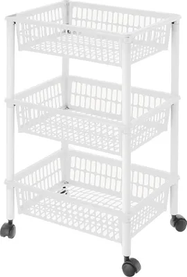 Immagine prodotto di Tontarelli Mito Carrello mobile 3, bianco, TONTARELLI 8071265112