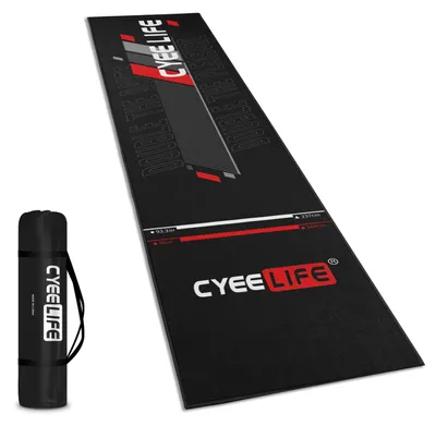 Productafbeelding van Dartsmat dartmat tapijtmat - 297 x 66 cm - Antislip - Met dartpuntbescherming