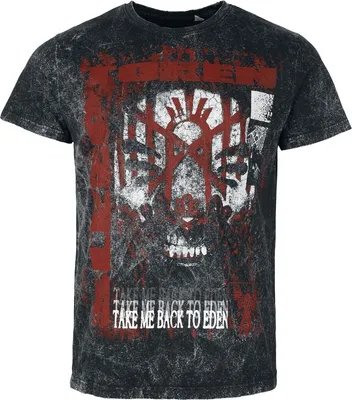 Produktbild von Sleep Token T-Shirt Herren Collage schwarz/grau Band-Merch, Bands 100% Baumwolle M