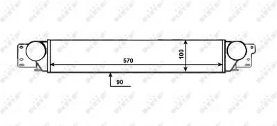 Obrázok produktu pre Medzichladič NRF 309087