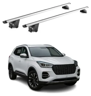 Imagen del producto de Barras de techo transversales para DR 5.0, modelos 2024-2026, aluminio gris, con certificación ABE, Imagen generada por IA