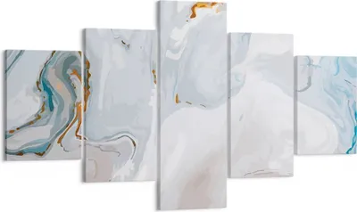 Produktbild von Bild auf Leinwand - Leinwandbild - Abstraktion modern - 125x70cm - Wand Bild - Wanddeko - Leinwanddruck - Bilder - Kunstdruck - Wanddekoration - Leinwand bilder - Wandkunst - EA125x70-4052