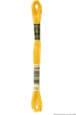 Zdjęcie produktu dla Nici do haftowania DMC Mouline Special 117MC -725, 6-nitkowe, 8 m