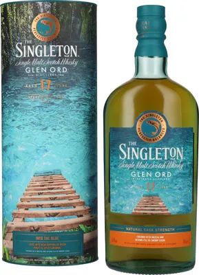 Produktbild von The Singleton 17 Years Old Glen Ord INTO THE BLUE Single Malt Special Release 2025 55,5% Vol. 0,7l in Geschenkbox