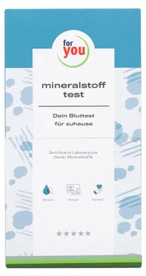 Immagine prodotto di per voi il test minerale - esame del sangue per uso domestico