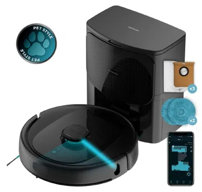 Immagine prodotto di Cecotec Conga 9590 Spin Revolution Ultra Power Home 3 L Nero
