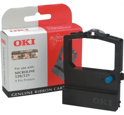 Produktbild von OKI Schwarz - Farbband - für Microline 520