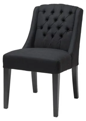 Produktbild von Casa Padrino Luxus Esszimmer Stuhl Schwarz - Luxus Hotel Stuhl