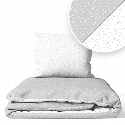 Produktbild von Bettwäsche-Set für Kinder 135x100 cm, 2-teilig, Baumwolle für Babybett