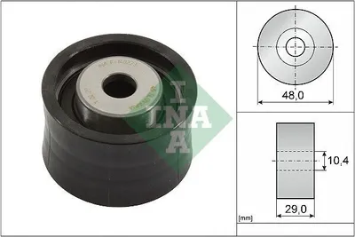 Produktbild von INA 532 0093 10 Umlenkrolle Zahnriemen für FORD FOCUS (DAW, DBW) FIESTA III (GFJ) FOCUS Stufenheck (DFW) MONDEO II Kombi (BNP) MONDEO II (BAP)