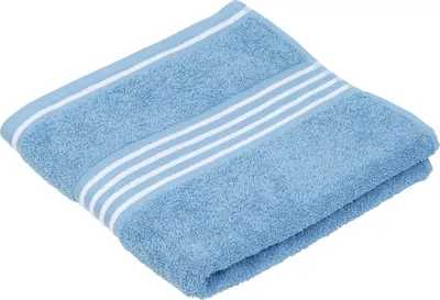 Produktbild von Handtuch - Blau - 50 x 100 cm - Baumwolle