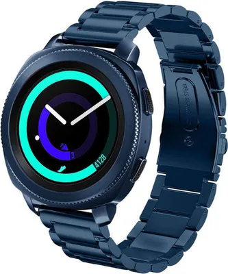 Produktbild von Strap-it Samsung Gear Sport Gliederarmband (Blau)