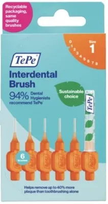Produktbild von TePe Interdentalbürste Original Orange Iso Size 1, 0,45mm - 6 pcs