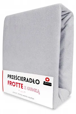 Produktbild von Łóżkoholicy Spannbettlaken Frottier 80x180 cm weich und dick