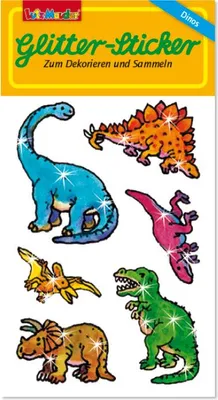 Produktbild von Glitter-Sticker  Dinos