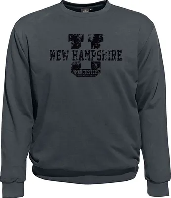 Produktbild von Übergrößen Sweatshirt AHORN SPORTSWEAR New Hampshire schwarz Iron Grey 3XL
