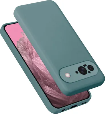 Produktbild von Cadorabo Hülle für Google Pixel 9 Hülle Silikon Handyhülle Case aus flüssigem Silikon, Kratzfeste und stoßfeste Schutzhülle für Google Pixel 9