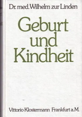 Produktbild von Geburt und Kindheit
