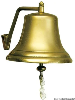 Obrázek produktu pro Lodní zvon bronz 210 mm schválení RINA do 20 m, 1 kus