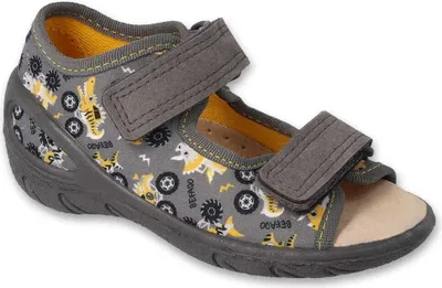Obrázek produktu pro Chlapecké sandály Befado Sunny 063X012 Grey, kožená stélka