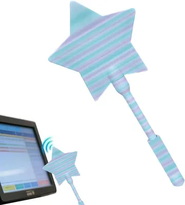 Productafbeelding van Staaf - Betalingskrediet - Toverstaf - 3D-drukknop - Betalen - Contactloze kaart Star Magics Wand voor Raves