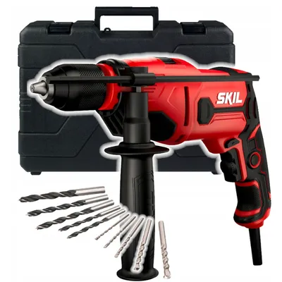 Immagine prodotto di SKIL 6725GA Schlagbohrmaschine (710W,Spindelarretierung,13-mm-Metallbohrfuttern)