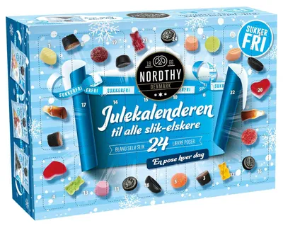 Produktbild von Nordthy Adventskalender zuckerfrei