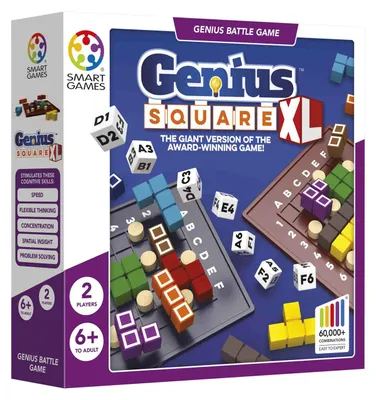 Immagine prodotto di Smart Games Genius Square XXL, Kinderspiel, Logikspiel, Lernspielzeug, ab 6 Jahren, SGHP 004