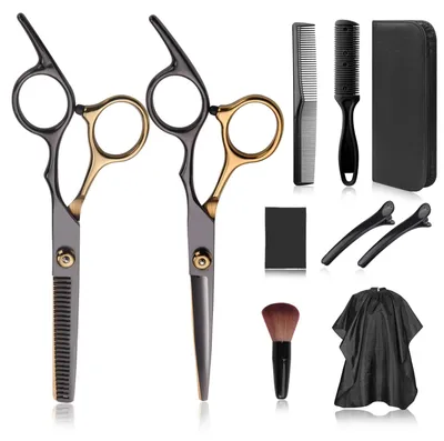 Haarschneidescheren-Set, 300 g, 19x27x4 cm