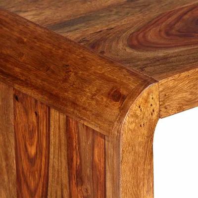 Image de Buffet/bureau bois massif marron