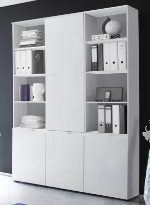 Produktbild von Büroregal-Set Regale Büroprogramm Bürokombination Büroeinrichtung "Suzette I"