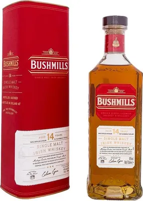 Produktbild von Bushmills 14 Years + Box 700ml 40% Vol.