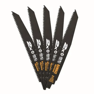 Produktbild von Dewalt DT2307L-QZ Gerade Sägeblätter, 228 mm x 4,2 mm, BIM, 5 Stück