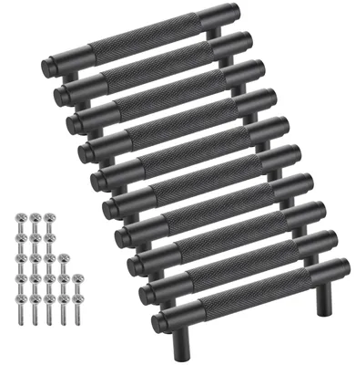 Produktbild von SOTECH Möbelgriff BLACKLINE VIII Schrankgriff – Bohrabstand 96 mm, schwarz matt (10 Stück)