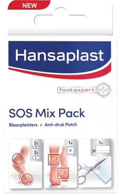 Produktbild von 6x Hansaplast Blasen-Pflaster MIX  6 Stück - B06XDBMXLC | Packung (1 Stück)