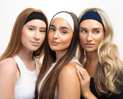 Produktbild von Jersey-Stirnbänder – 3er-Pack