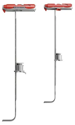 Image de Chevilles à bascule D10 nylon Duotec 10X50 boîte de 50 - FISCHER - 537258